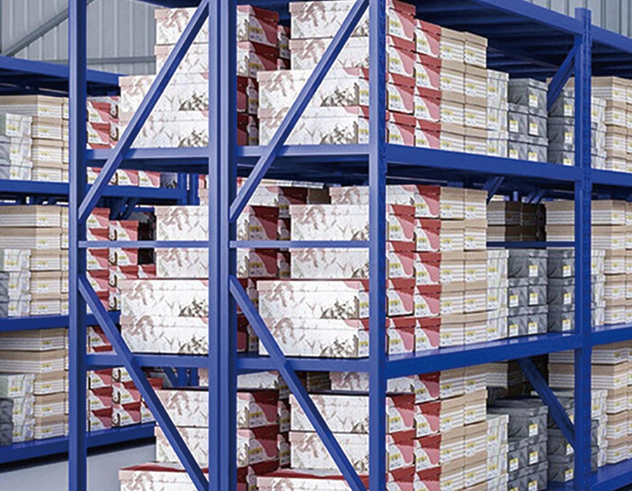 Rayonnage léger sans boulons (≤150 kg/couche)