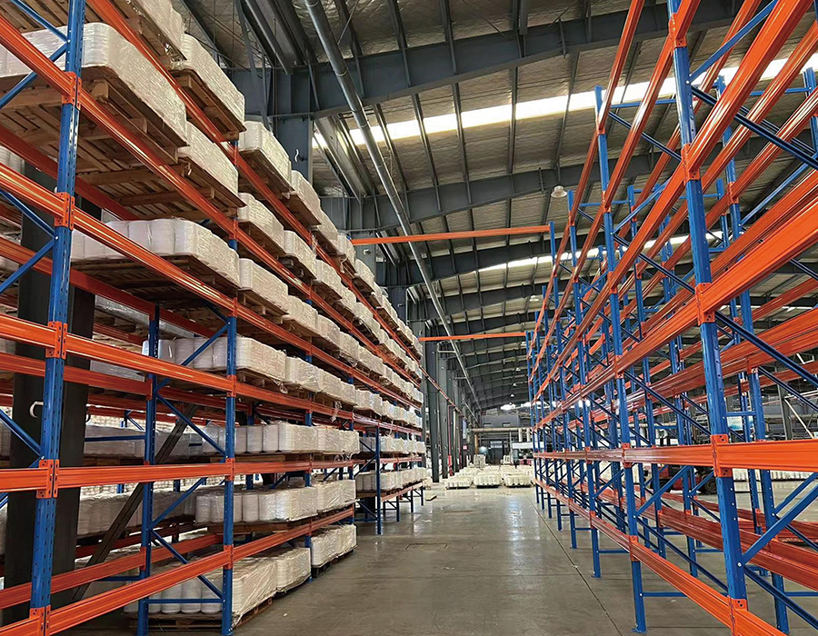 Rayonnage à palettes robuste